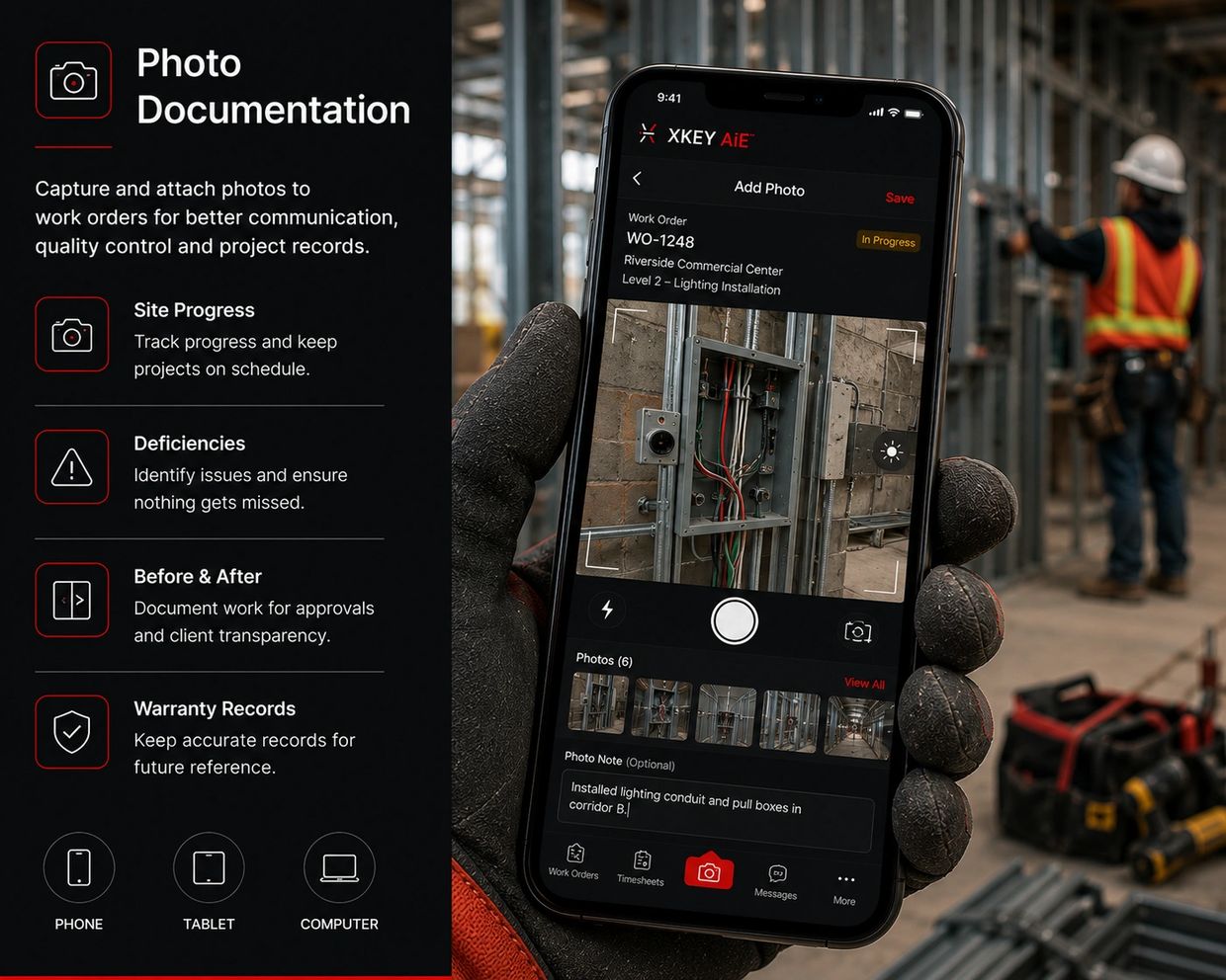 Xkey artwork: Photo Documentation
